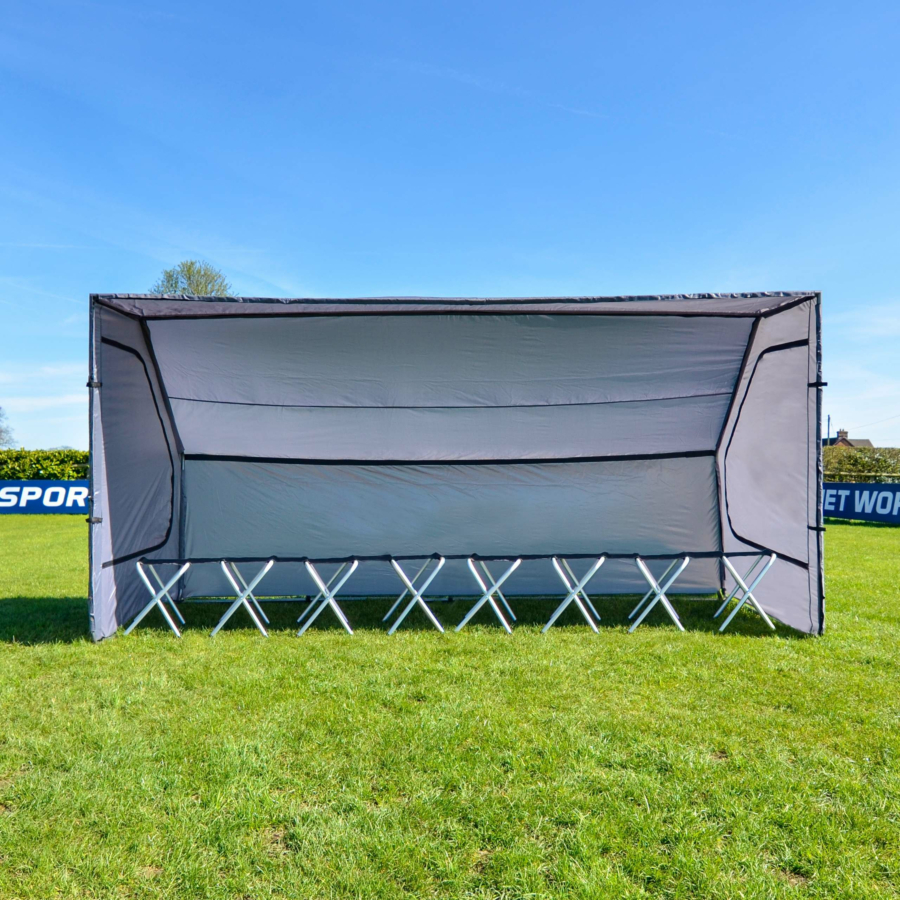 Sports Team Shelter With Seats | Net World Sports