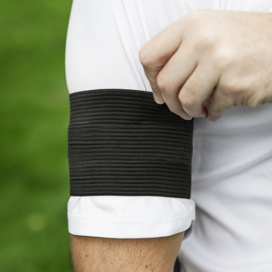 Derbystar Fascia Per Lutto Uomo – Benda Elastica In Poliestere Nero – Condoglianze Cerimonia