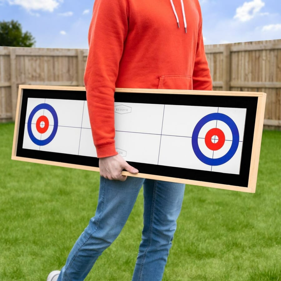 3 en 1 Jeu de Curling de Table, 120x30cm Jeu de Table de Curling et de Jeu de Palets et Jeu de 3 en 1 Jeu de Curling de Table, 120x30cm Jeu de Table de Curling et de Jeu de Palets et Jeu de