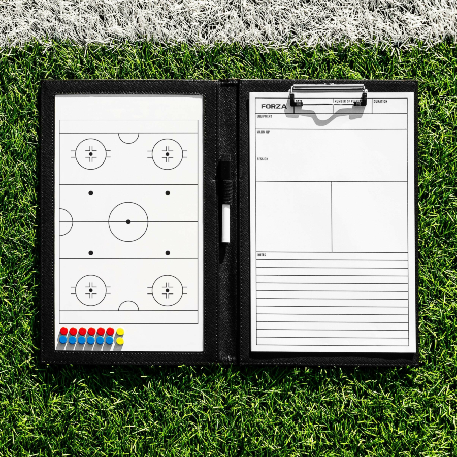 Handheld Ice Hockey Coaching Folder
