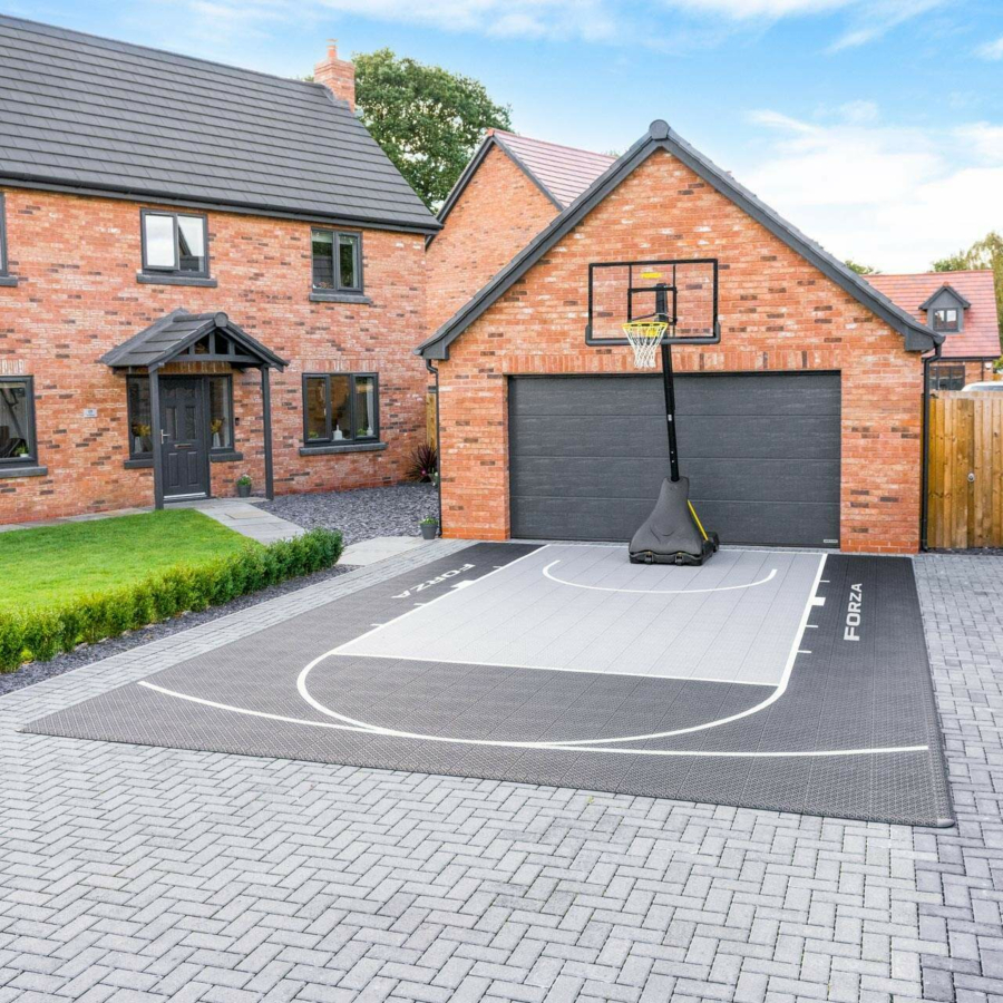 FORZA Basketball Court Modular Floor Tiles System [FIBA/NBA Standard]
