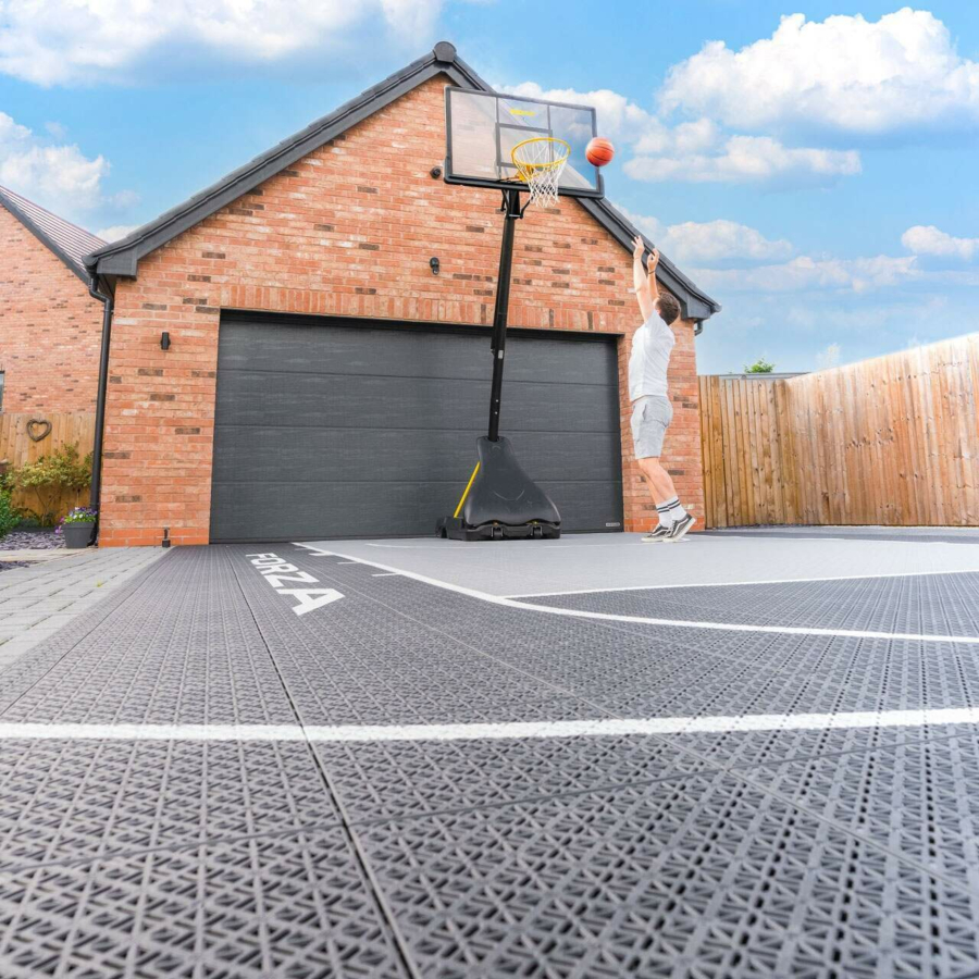 FORZA Basketball Court Modular Floor Tiles System [FIBA/NBA Standard]