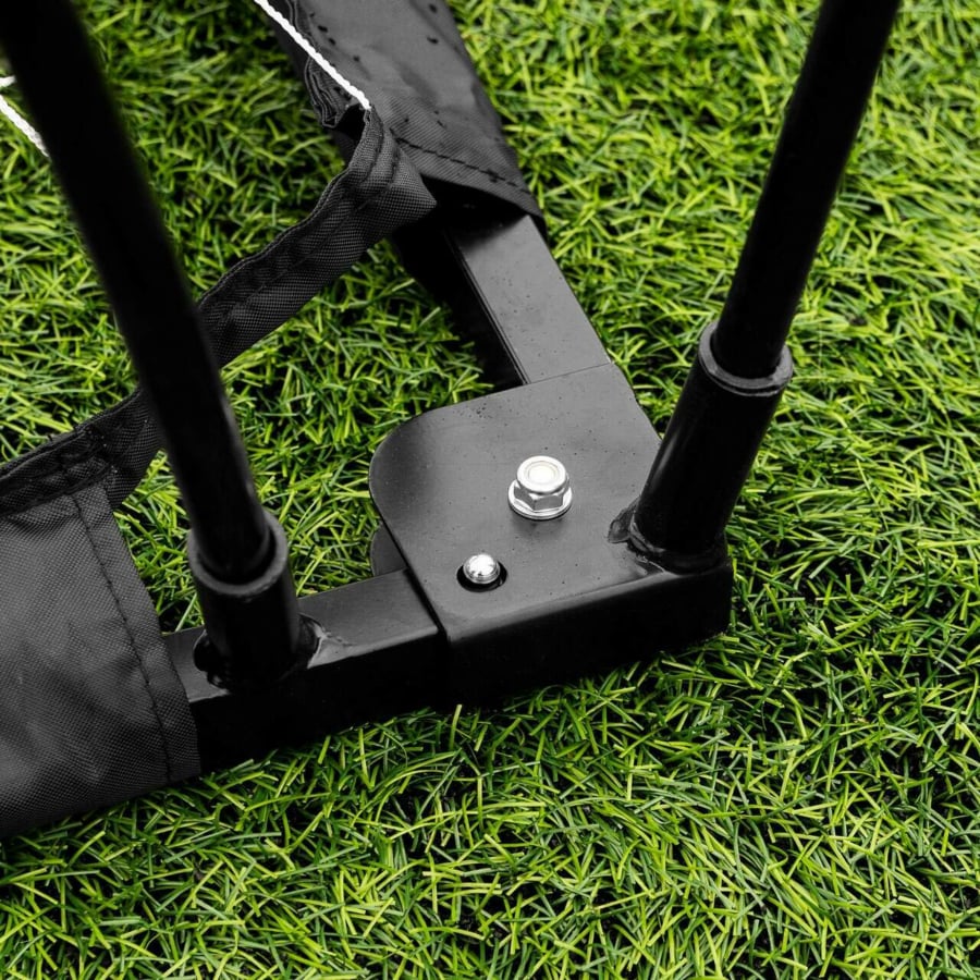 Porta Da Calcio Apertura Pop-Up 122x66cm Sport Esterno Calcetto Blu