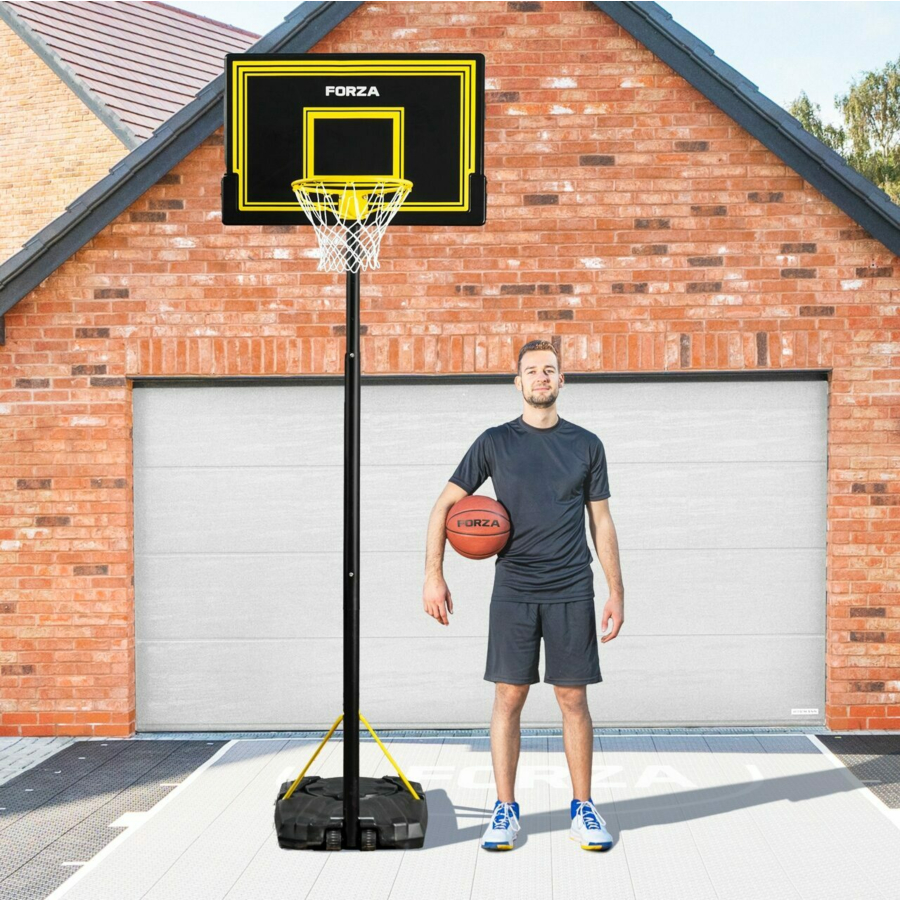 Adjustable Basketball Hoop And Stand System
