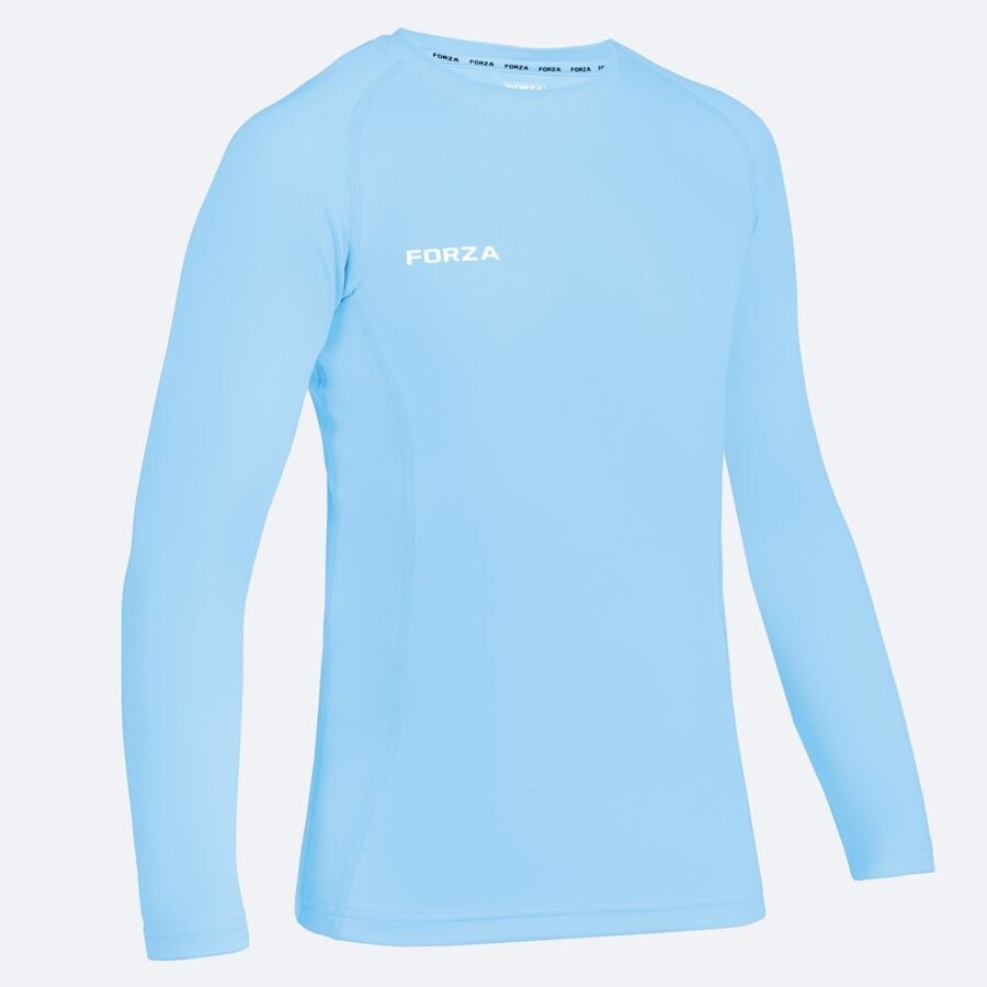 Kids' light blue base layer top