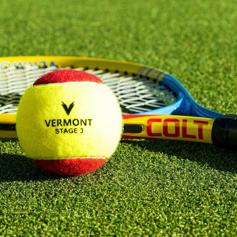 Vermont Mini Red Tennis Balls [Stage 3] | Net World Sports