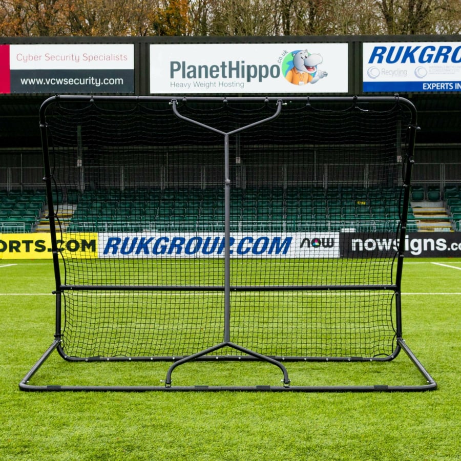 Filet De Rebond à Main Pour Entraînement Gardien De But - 52x52cm - Cadre Acier - Pour Améliorer Réflexes Et Réactions - Football