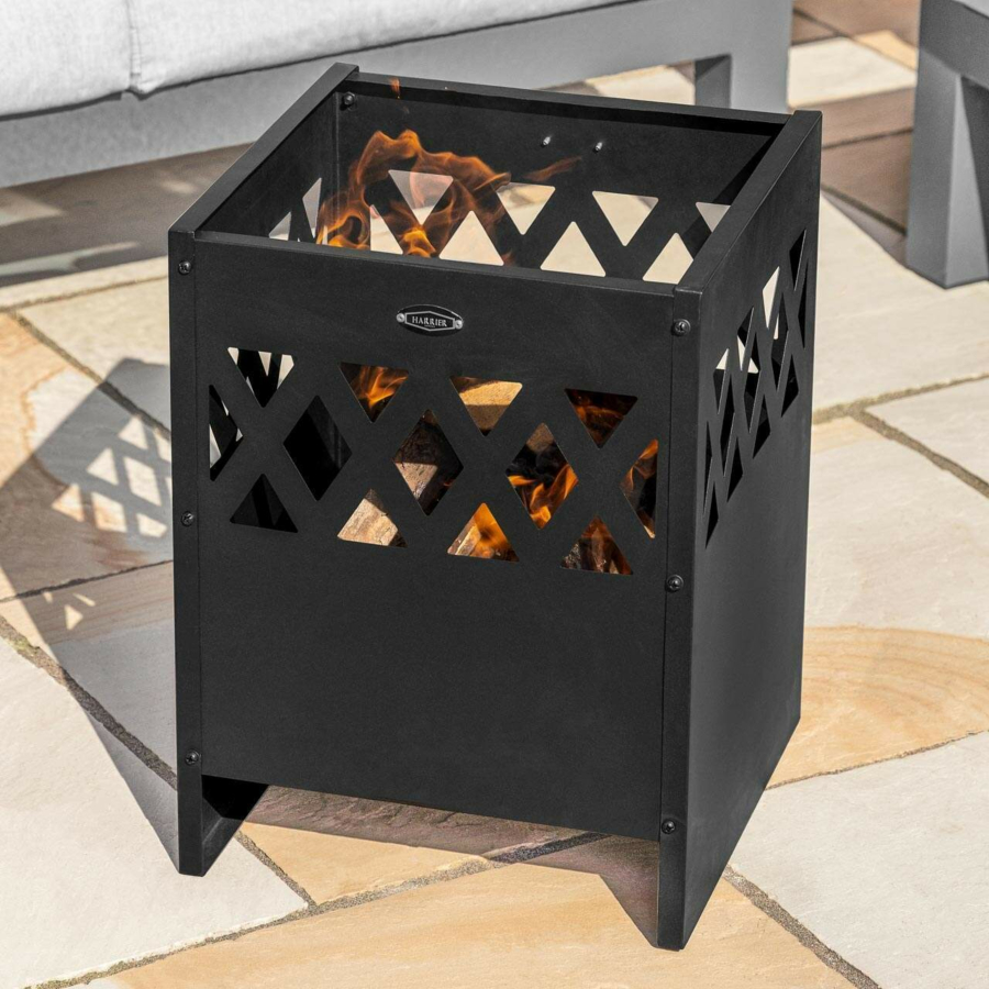 Harrier Outdoor Fire Pit BBQs [5x Styles]