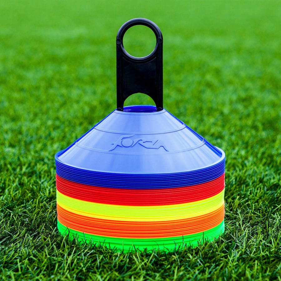 Multi-Coloured AFL Training Marker Cones