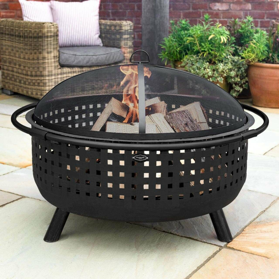 Harrier Outdoor Fire Pit BBQs [5x Styles]