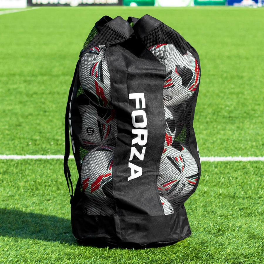 FORZA Premier Sports Ball Carry Bag In Black | Net World Sports