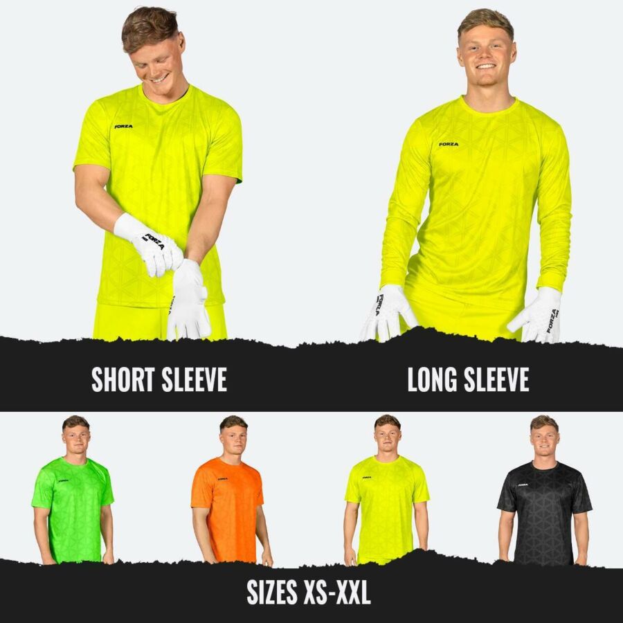 Customisable FORZA Men's Goalkeeper Shirts
