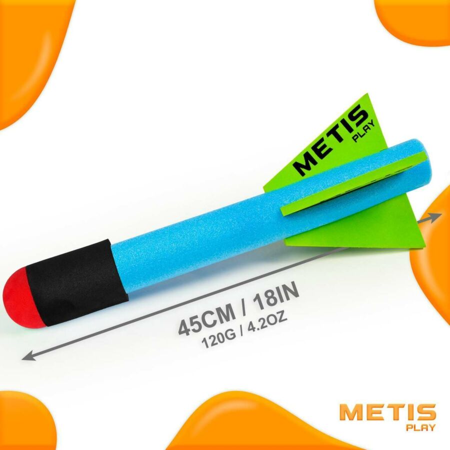 Green bull nose foam javelin