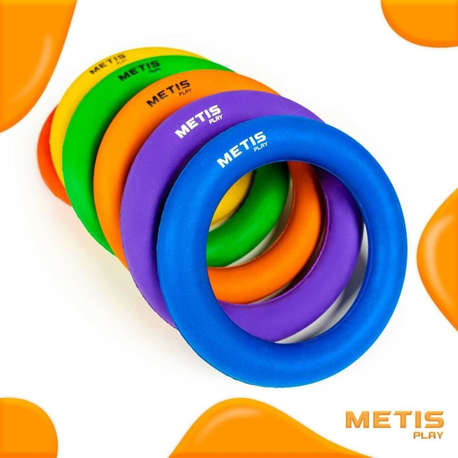 METIS Tennikoit Rings [Pack of 6] | Net World Sports
