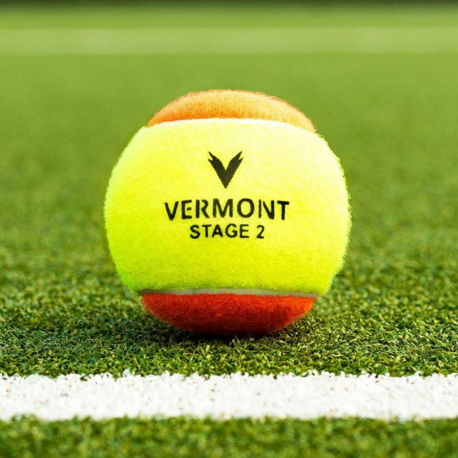 Wilson Stage 3 Lot de 36 balles de tennis pour débutant Rouge