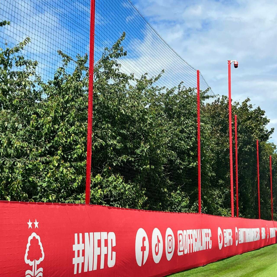 Ball Stop Net & Post System [8m High] - Permanent