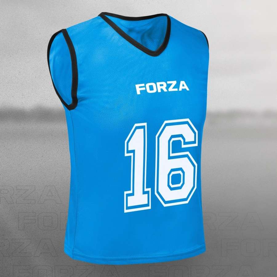 FORZA Premium Numbered Pinnies [4x Pack Sizes]