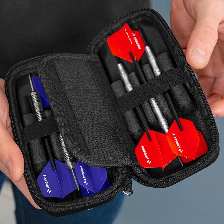 Étui De Transport Réglable Pour 3 Fléchettes - Coque Rigide PVC - Idéal Pour Jeu, Entraînement, Voyage - 1