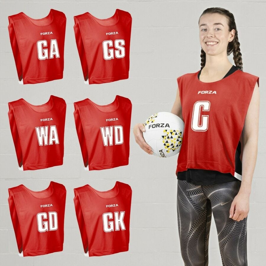 Premium netball bibs