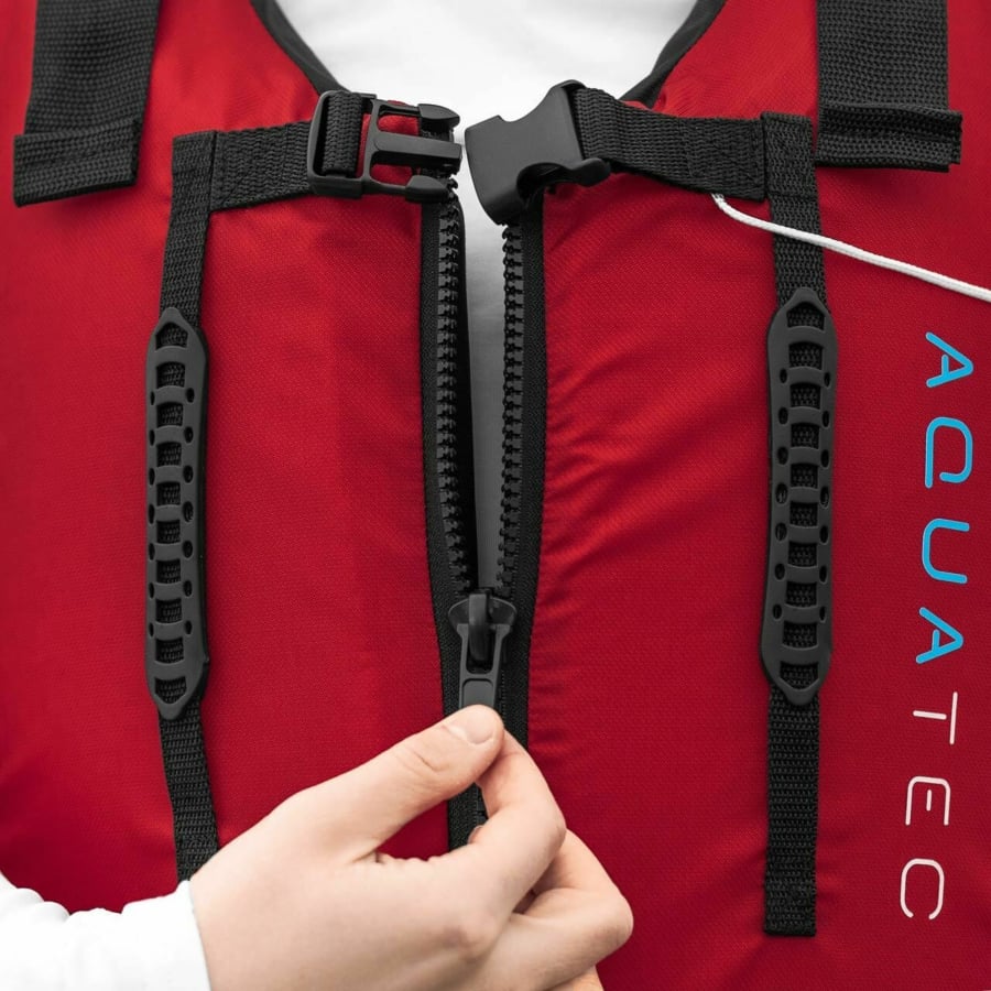 Gilet Gonflable Automatique Conforme UE - Flottabilité 59.4N - Jusqu'à 100 Kg - Pour Kayak, SUP, Plongée (adulte/ado) - 4