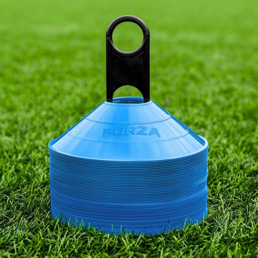 10 Cônes D'Entraînement Football Rouge - Marqueurs Sportifs Stables Pour Foot/Entraînement