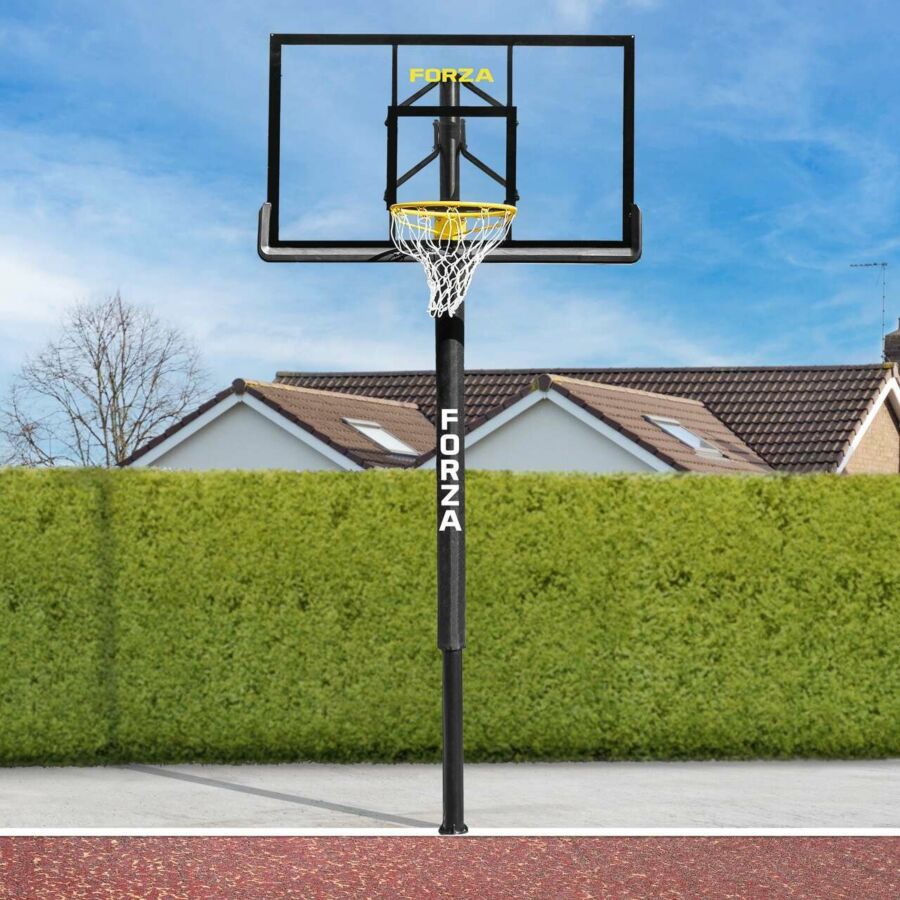 FORZA Backyard Inground Basketball Post & Adjustable Hoop