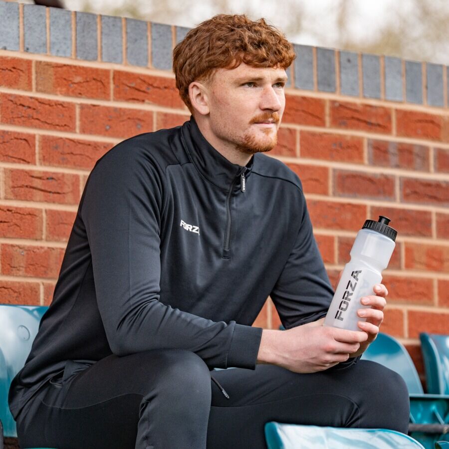 Semi-transparent water bottle