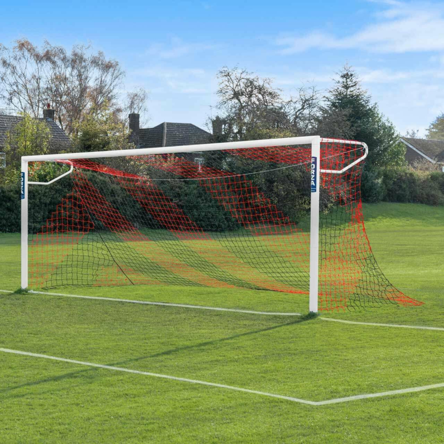 Custom Straight Back Football Nets | Net World Sports