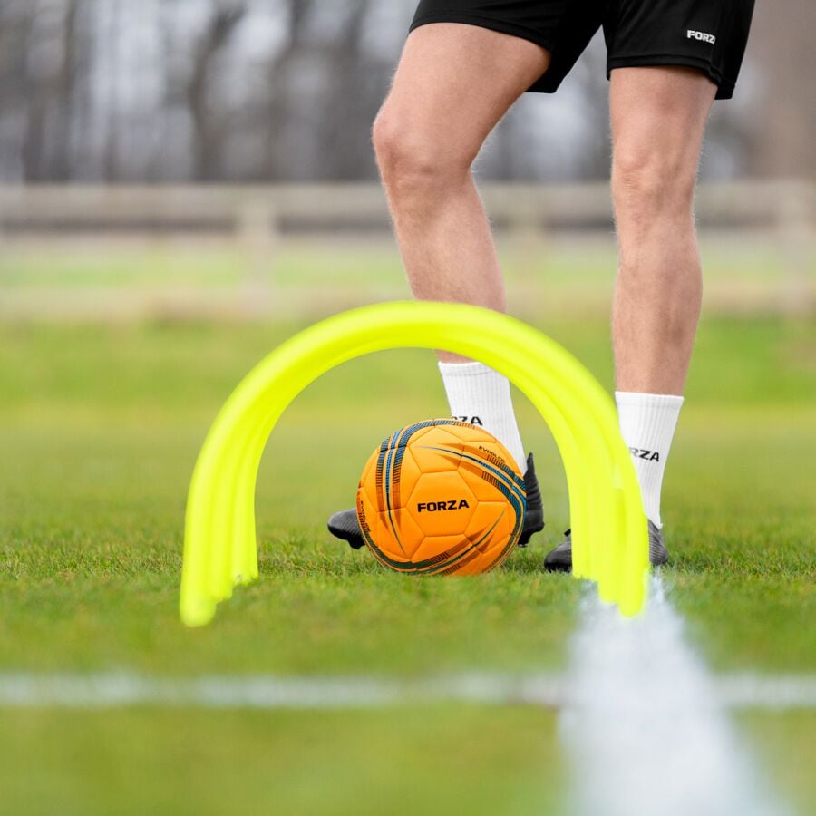 TITST Pallone da Calcio per Allenamento per Adulti Pallone da Calcio Professionale Palloni in Pelle PU Perfetti Indoor Futsal Club per Allenamento Formato 4/5size 4-A