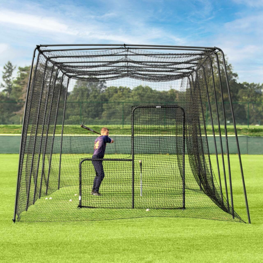 Trapezoid Batting Cage For Baseball Practice