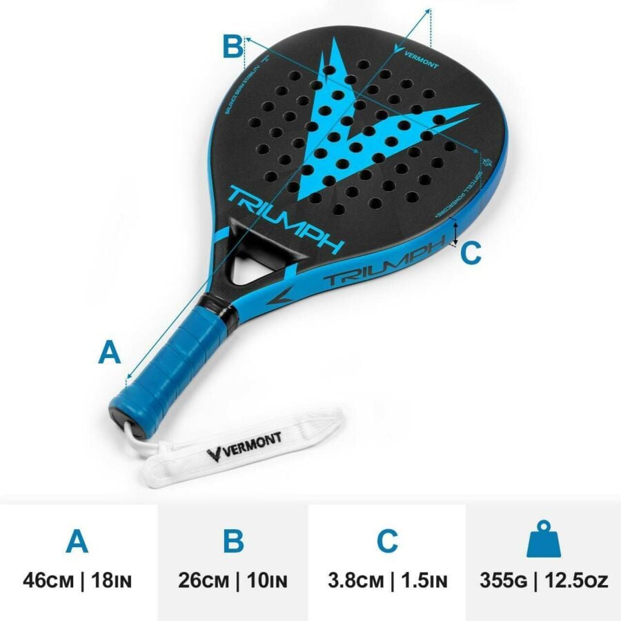 Vermont Triumph Padel Racket | Net World Sports