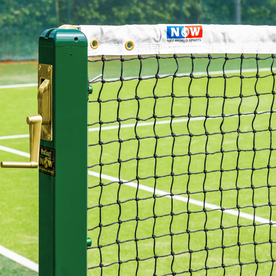 Vermont 3mm Tennis Net | 42ft Regulations Doubles Tennis Net | Net World Sports