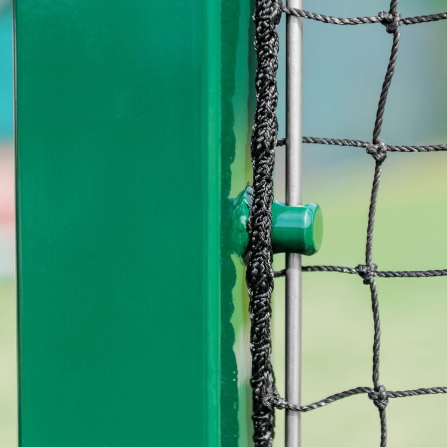 Vermont Poteaux De Tennis Ronds à Sceller - Homologués ITF Avec Mécanisme D'Enroulement Cuivre