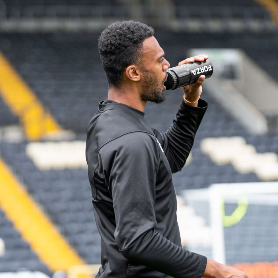 Black Sports Water Bottle