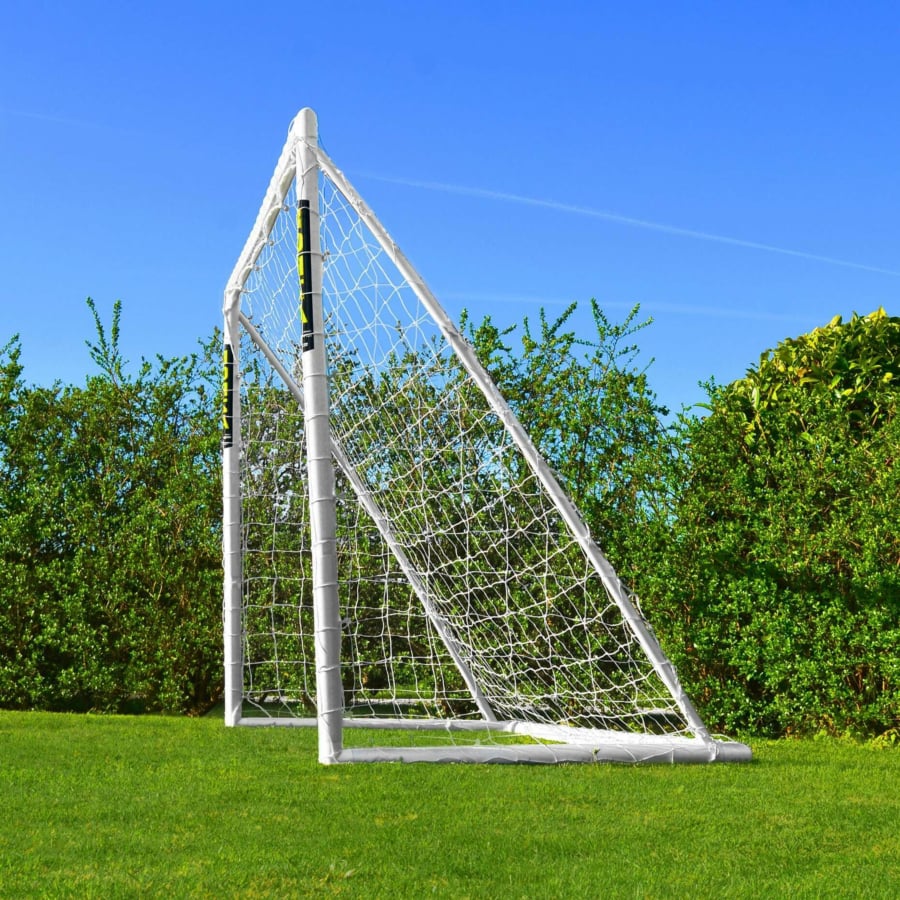 Filet De But De Football Netsportique POWERSHOT - 2,4m X 1,8m - Maille 120mm, Câble 2mm