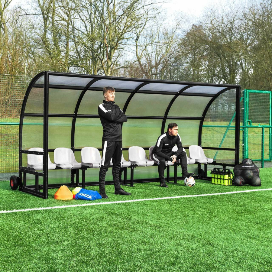 Professional Moulded HDPP Seats For Sports Shelters | Net World Sports