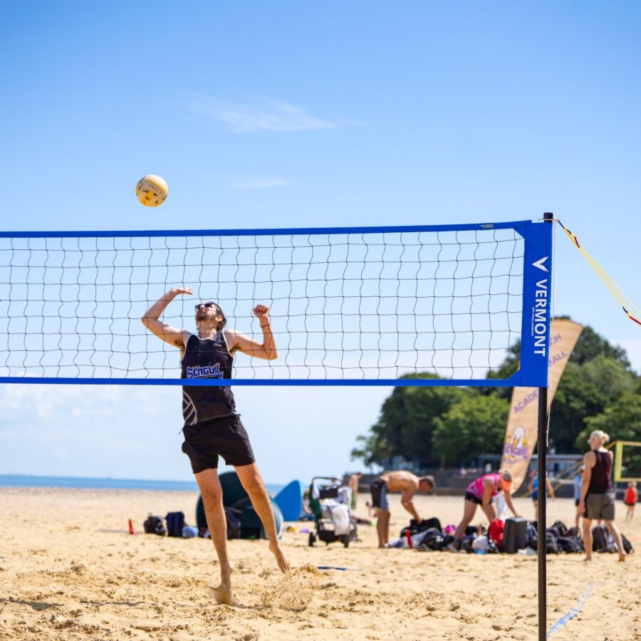 Vermont Portable Volleyball Sets [Beach & Regulation]
