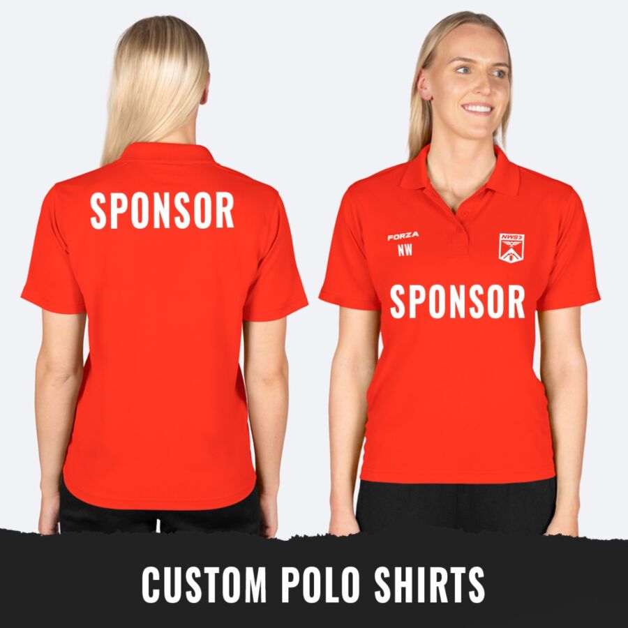 Custom Sports Polo Shirts
