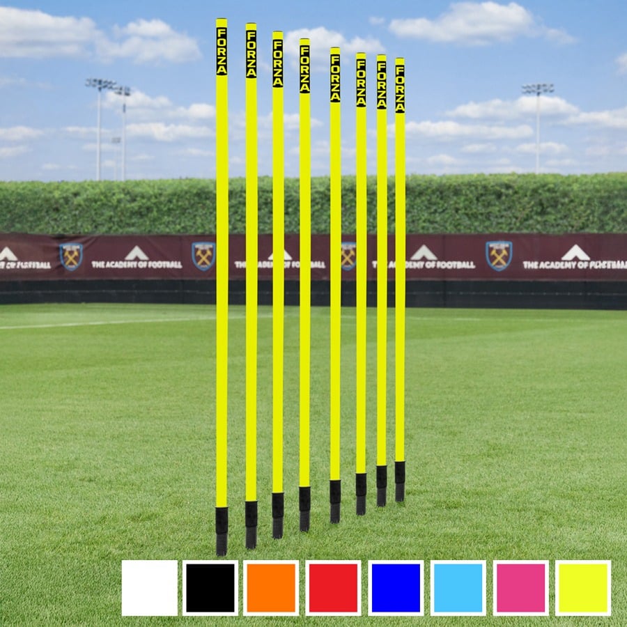 FORZA 5ft Spring Loaded Slalom Training Poles [1in]