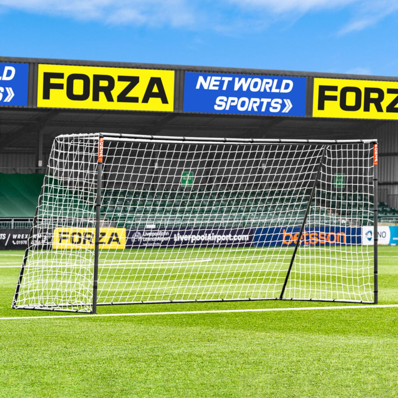 FORZA 12x6 steel football goal FORZA 12x6 steel football goal