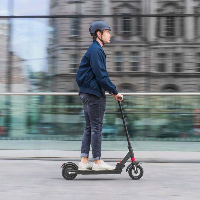 Compact electric store scooter for adults