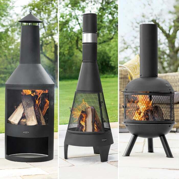 chiminea fire pit