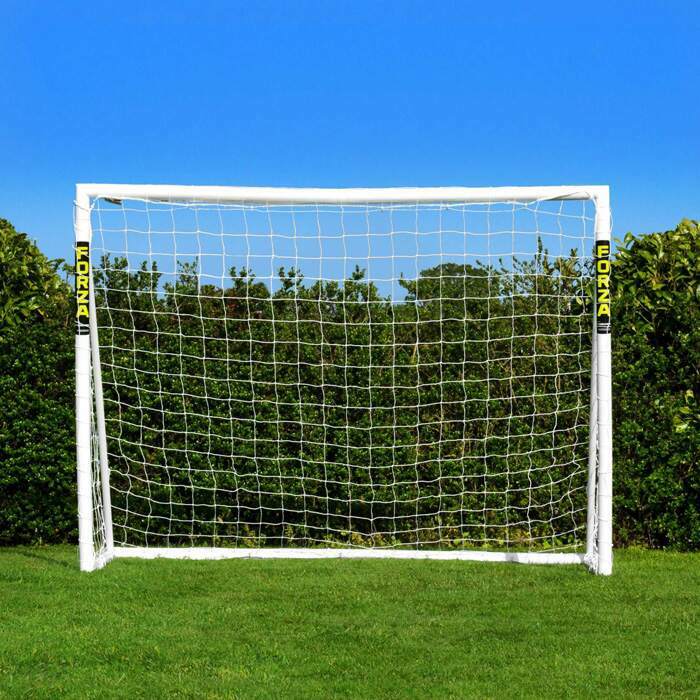 2,4m x 1,8m FORZA But de Football avec Système de Verrouillage |  Cage de Foot pour le Jardin