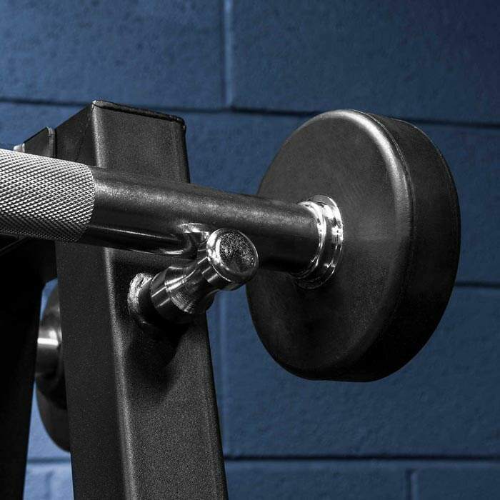 Rubber Barbell Gym Rack