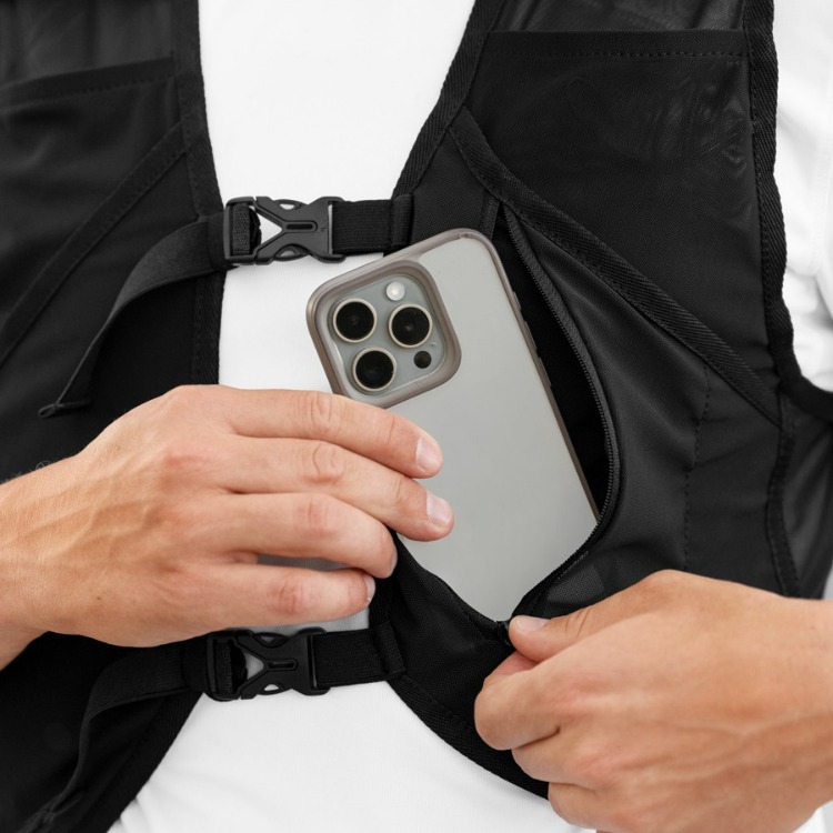 Secure Zipped Pockets