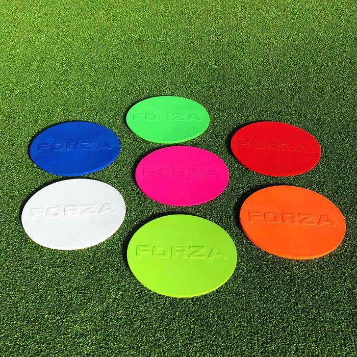 Rubber Flat Disc Training Markers | Football Flat Marker Cones