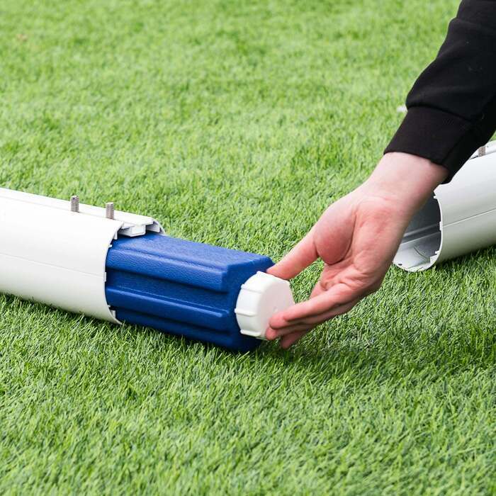 Fußballtore für professionelle Vereine | Wetterfestes Aluminiun Stadion Fußballtor