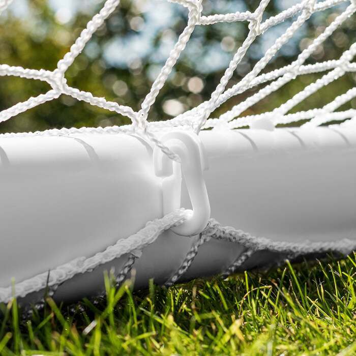 Porta da calcio per giardino e con pali imbottiti