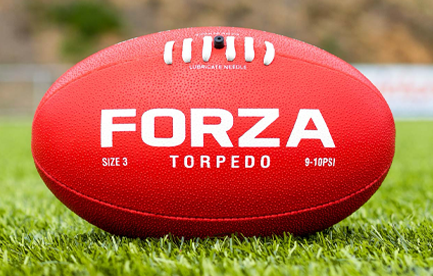 Aussie rules size guide for balls