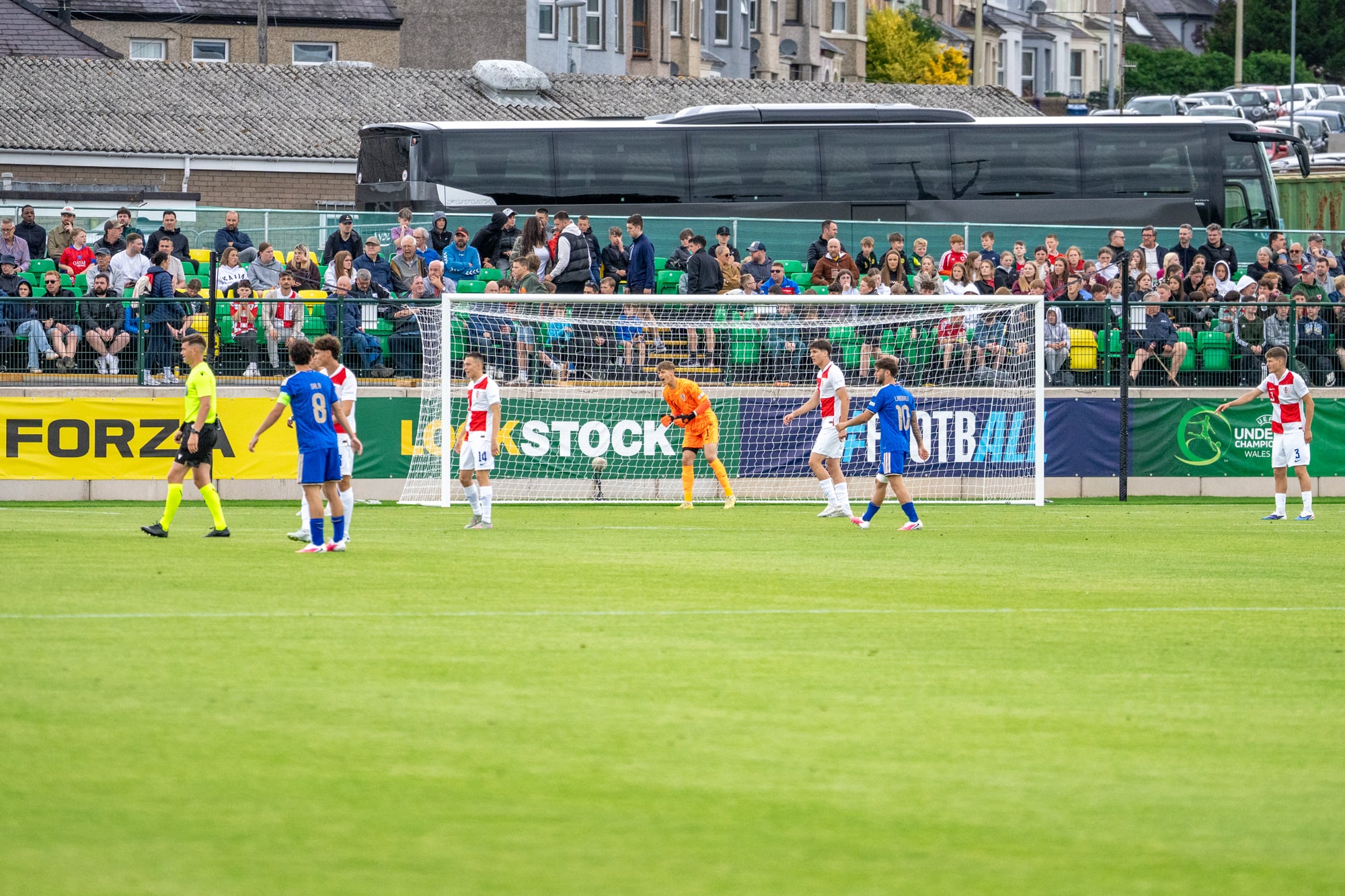Caernarfon Stadium Goals